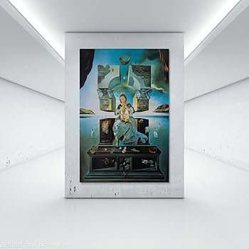 サルバドール・ダリ 「Port Lligatの聖母」 額装ポスター Amazon.co.jp: サルバドール・ダリのポスター「ポート・リガット